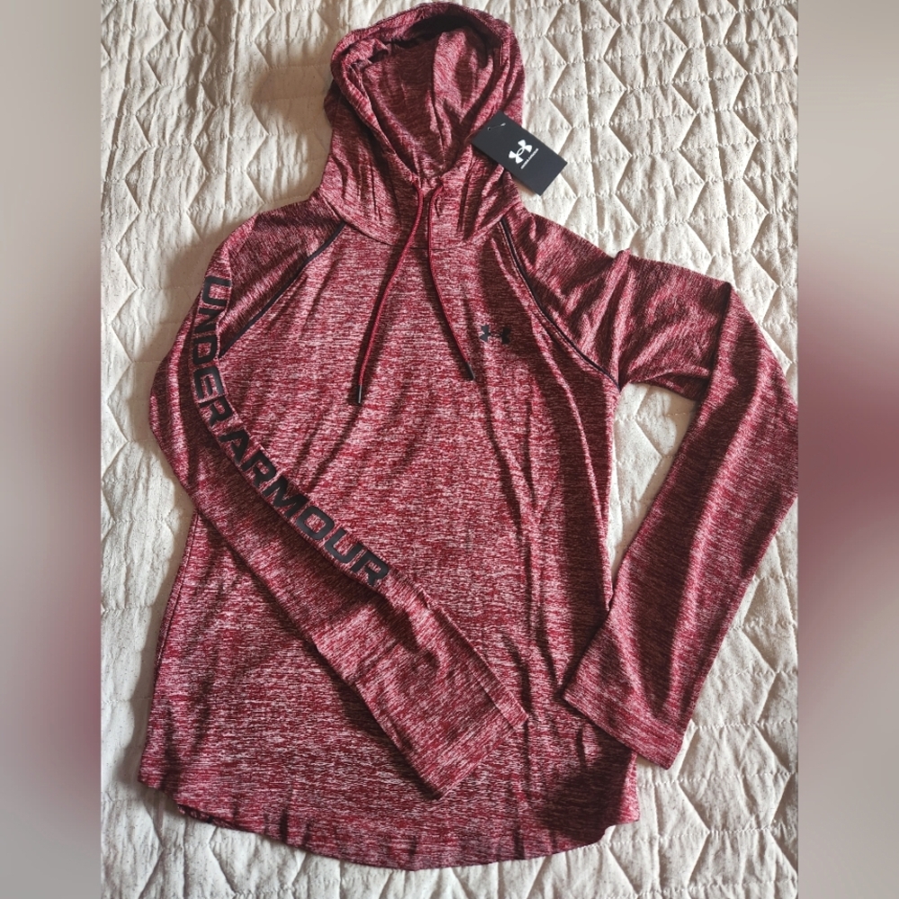 NWT Under Armour Maroon Long Sleeve Hoodie